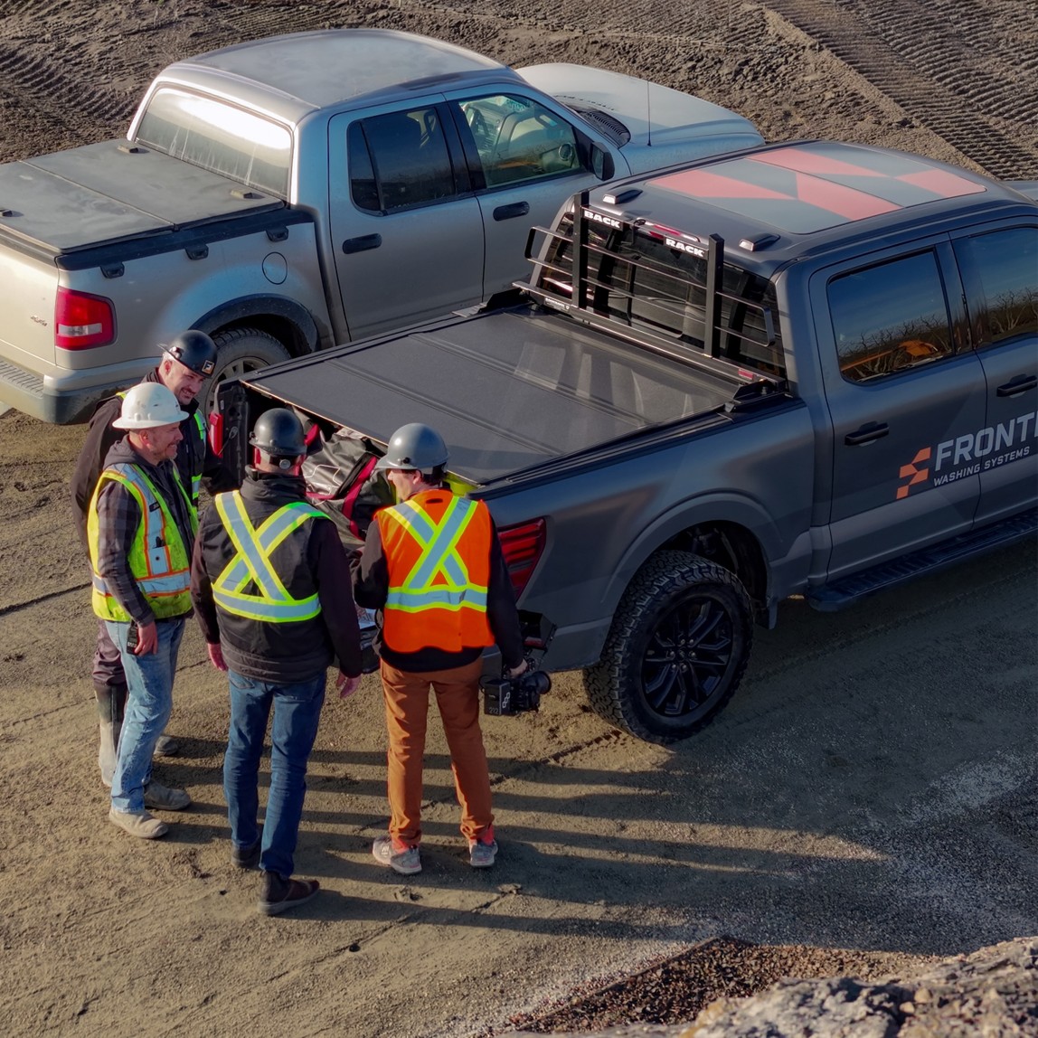 Frontline Machinery's soil washing division.