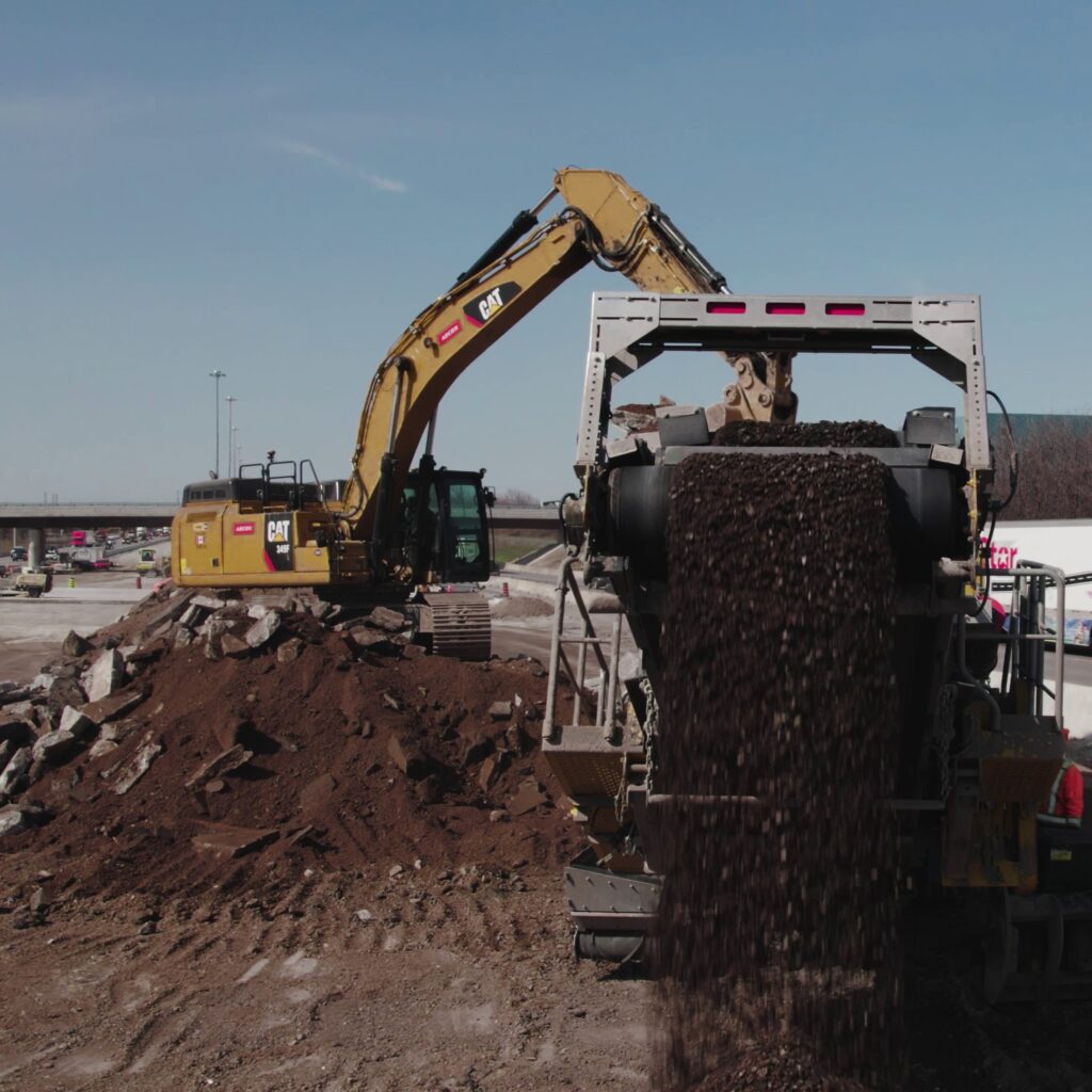 How to get rid of excess excavated soils.