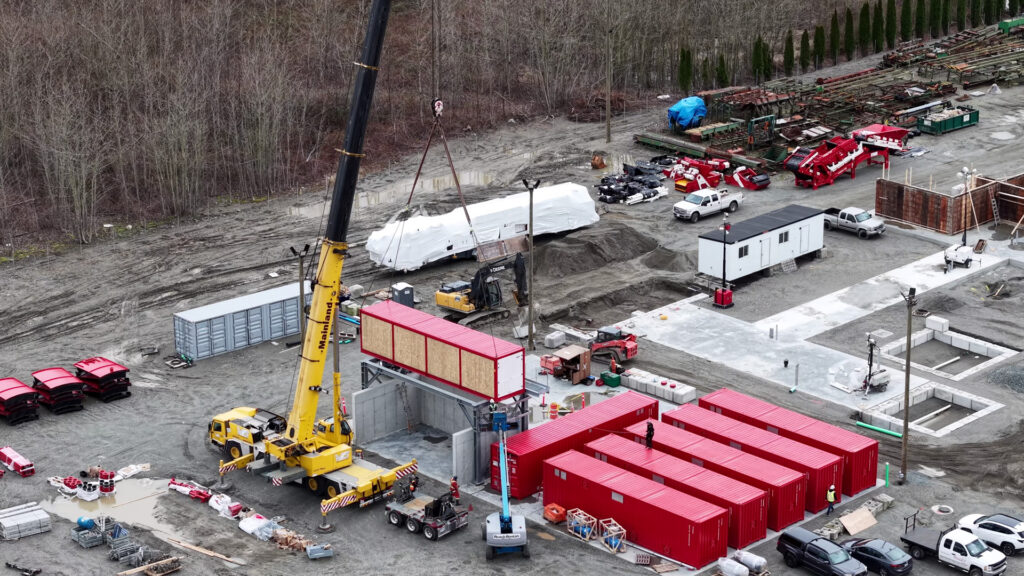 Aggregate recovery and soil recycling system.